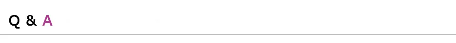 Q-&-A