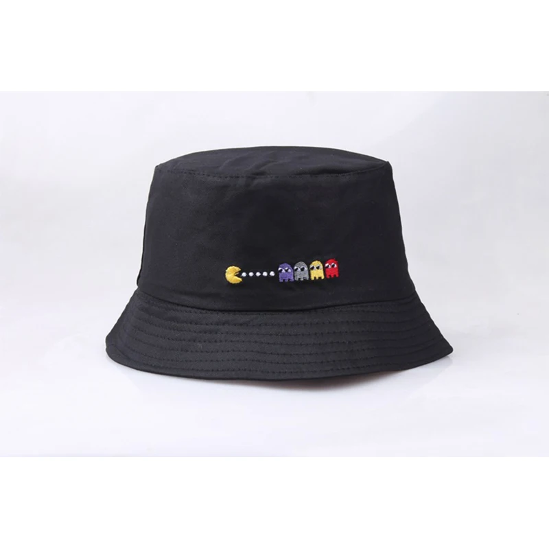 Панама с мультяшной вышивкой и запоминанием детства для мужчин женщин унисекс