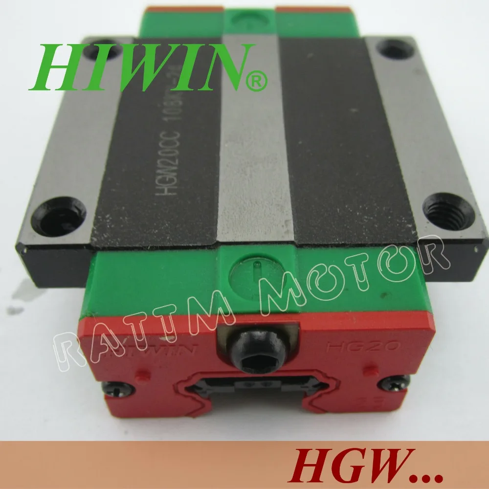 Aliexpress.com : Buy 2PCS HIWIN Linear carriage HGW15CA Flange blocks ...