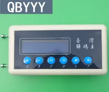 QBYYY 1 pc 433 Mhz Detector de Código De Scanner de Código de Controle Remoto 433 Mhz copiadora chave