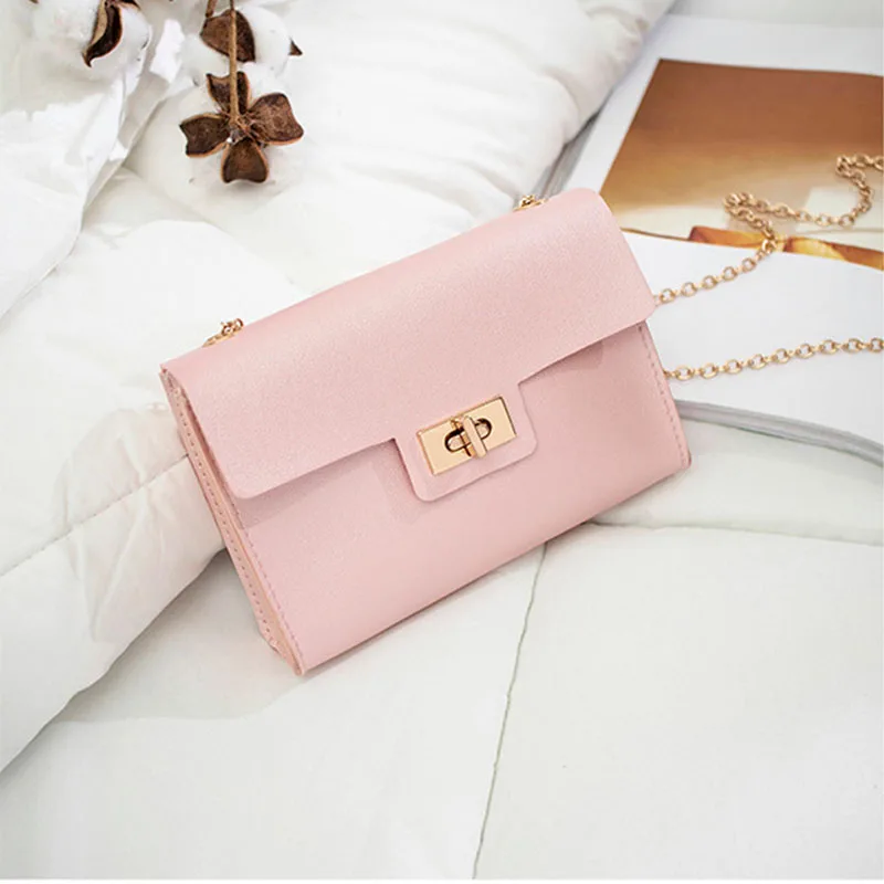 

Women Mini Crossbody Bag Lady PU Leather Candy Color Shoulder Bags New