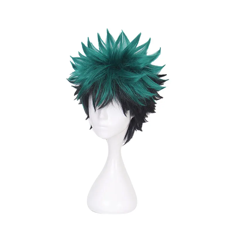 Cosplay&ware Anime My Hero Academia Cosplay Wig Izuku Midoriya Boku No Academy Hair Deku -Zentai shop online HTB13s6.aUGF3KVjSZFoq6zmpFXaO.jpg