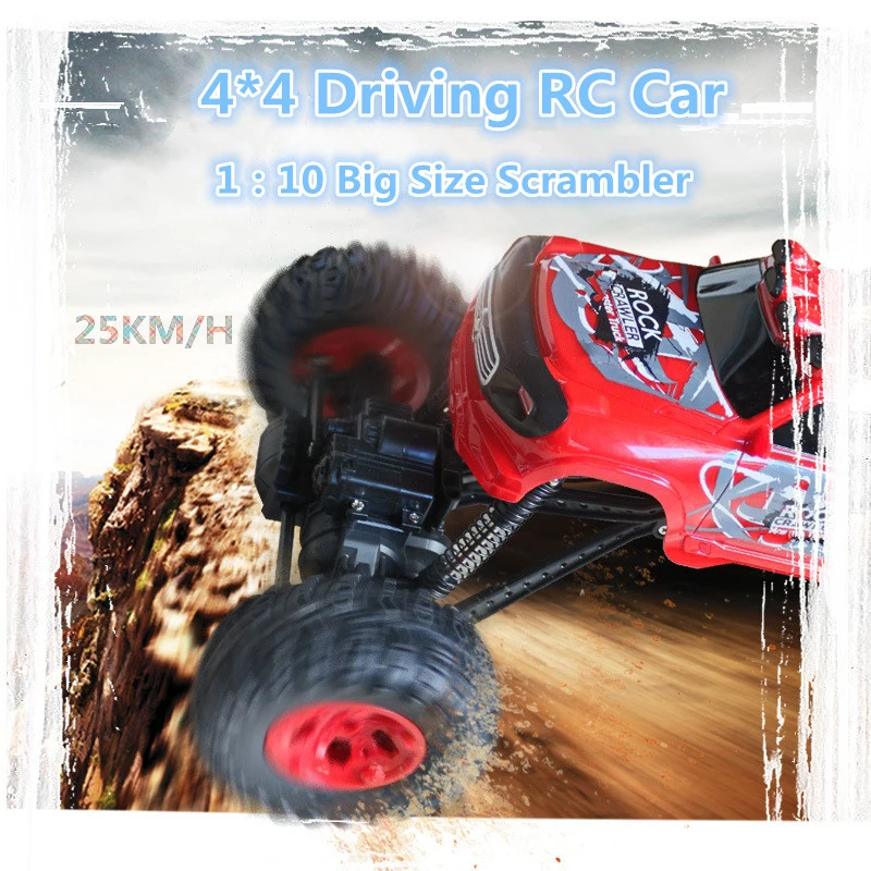 

New remote control big foot monster car 2311 series 1:10 41cm 4wd 4*4 driving 25km/h high speed All terrain off road climb car