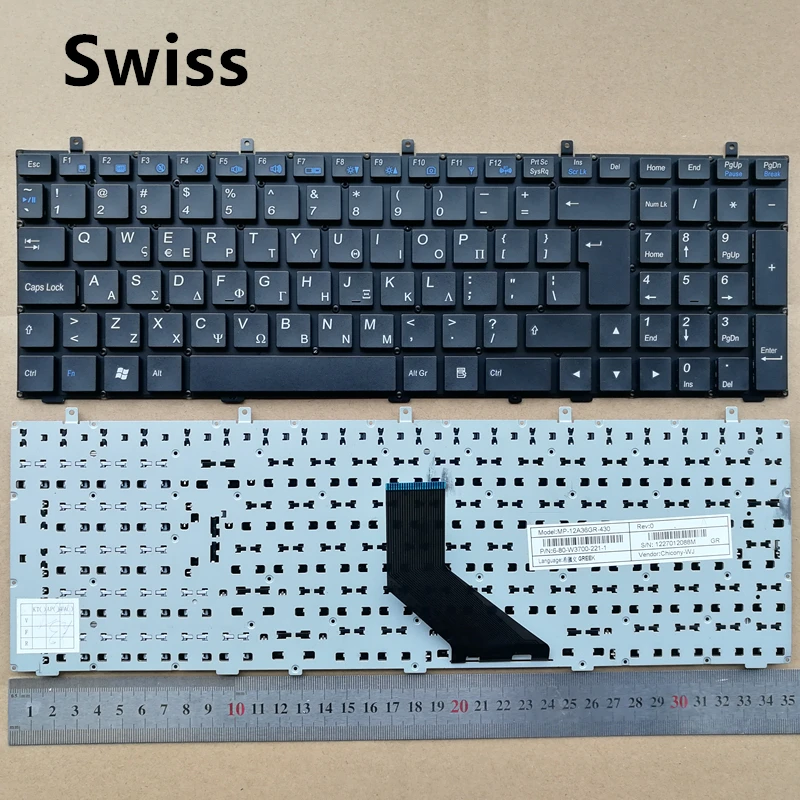 Греческий/Швеция/швейцарский новая клавиатура для hasee K660E K650C K590S K650S K750D K790S CLEVO W350 W670 W370ET W370SK w670SC CW355ST