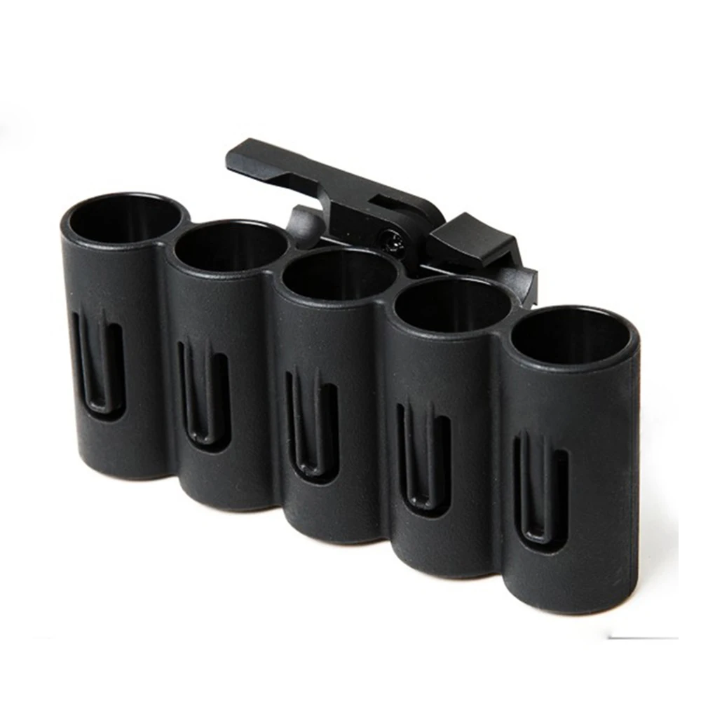 Airsoft Tactical Shell Holder With 5 Additional Gauge Rounds for 20mm