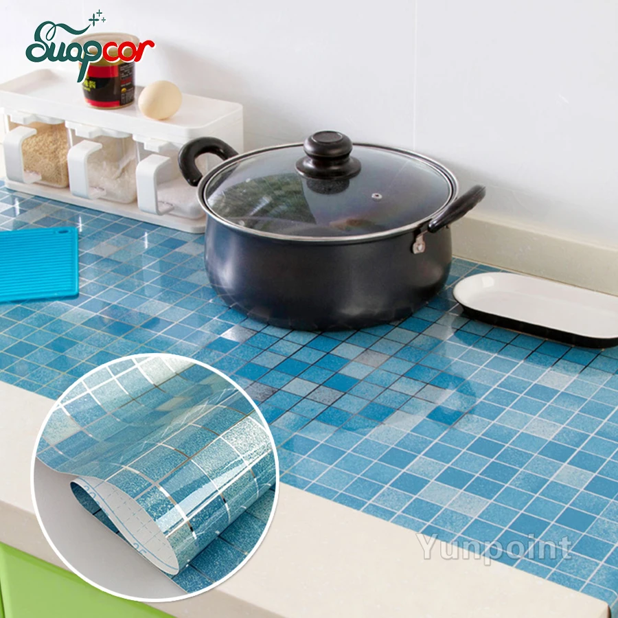 Aluminum Foil Oilproof Wall Sticker Selfadhesive Kitchen High