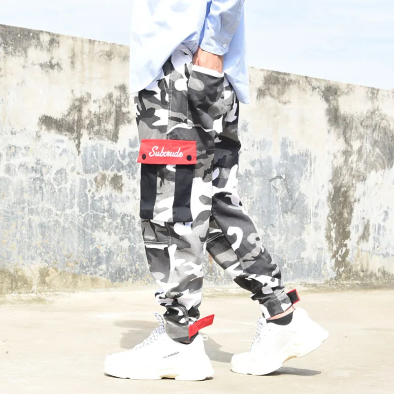 Harem Cargo Pants Men Joggers Big Size  (5)