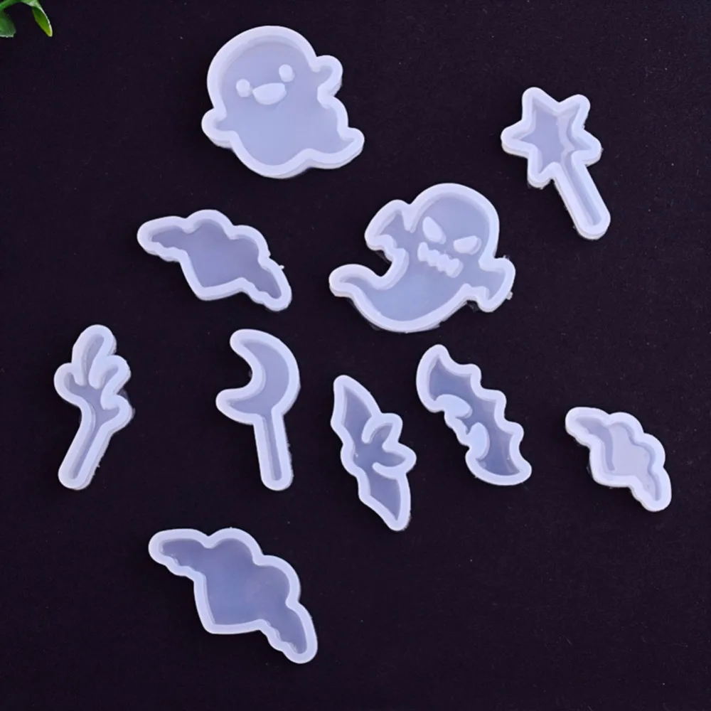 

DIY Cartoon Star Moon Elf Ghost Silicone Mould Fondant Cake Decorating Baking Mould Tools #278957
