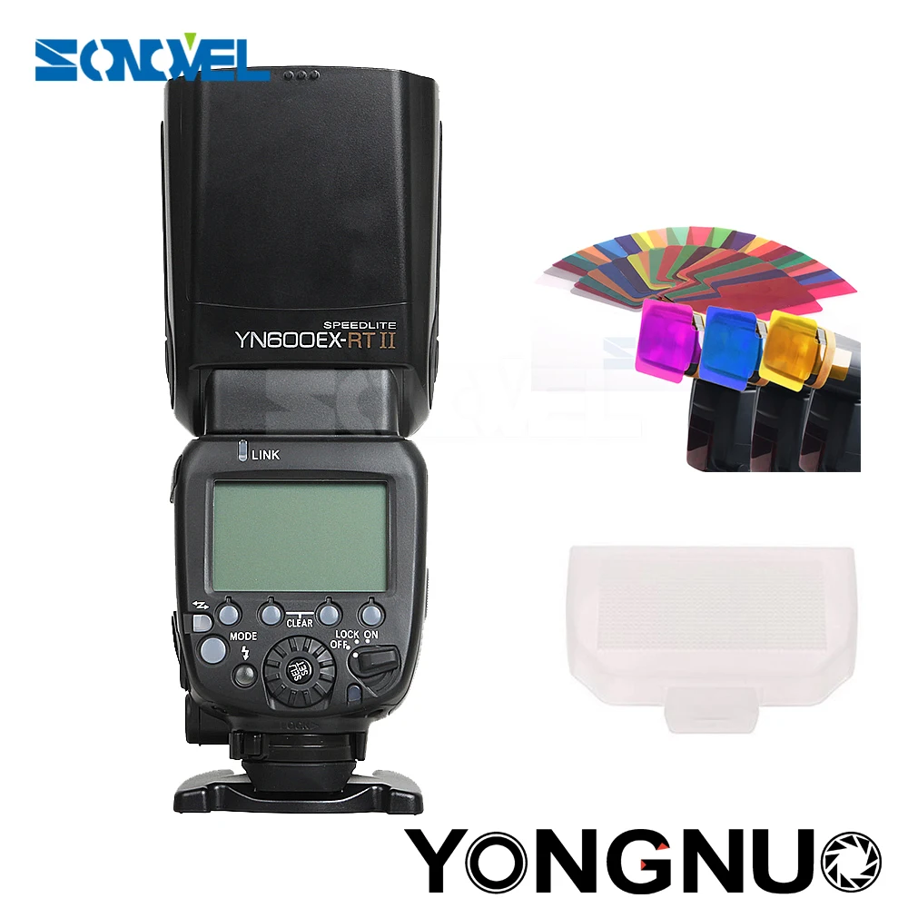 

YONGNUO YN600EX-RT II 2.4G Wireless HSS 1/8000s Master Flash Speedlite for Canon Camera as 600EX-RT YN600EX RT II + GIFT KIT