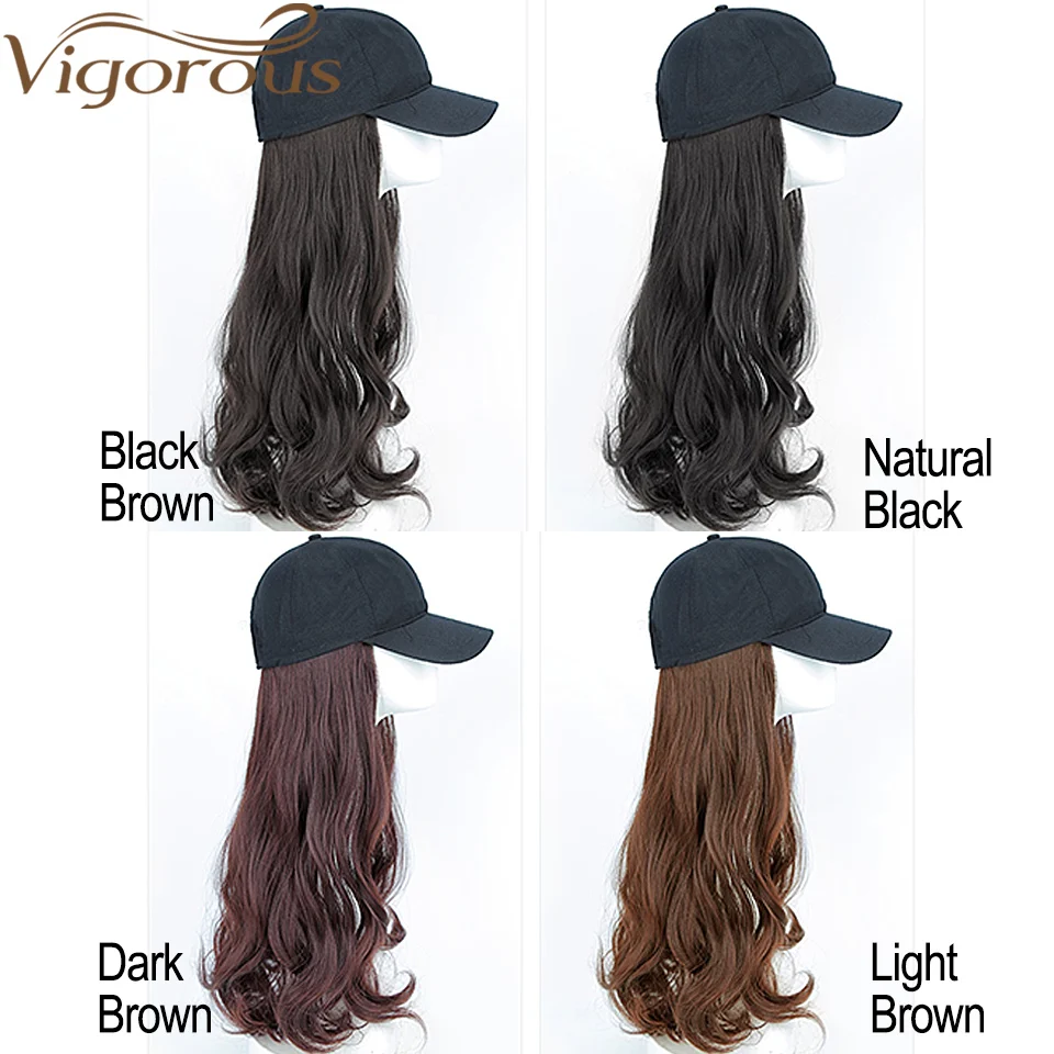 Extensões de Cabelo Ondulado Preto com Longas