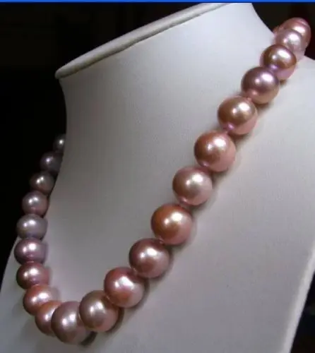 

Selling 18" 10-11 MM AAA Akoya SOUTH SEA PURPLE Pearl Necklace>ePacket free shipping