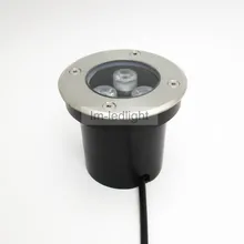Водонепроницаемый 3 Вт светодиодный подземный светильник 85-265 в утопленный напольный уличный светильник