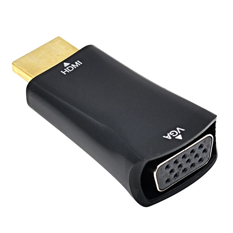 CHIPAL для HDMI к VGA конвертер HDMI2VGA адаптер 1080 P Чипсет для ПК компьютер ноутбук Настольный планшет к HDTV дисплей монитор