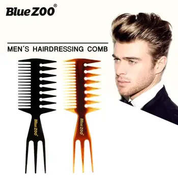 

Oil Head Comb Three-sided Fish Insert Combs Large Round Tooth Bottom Fork Comb Plate Hair Brush Structure Super Hair Styling Too