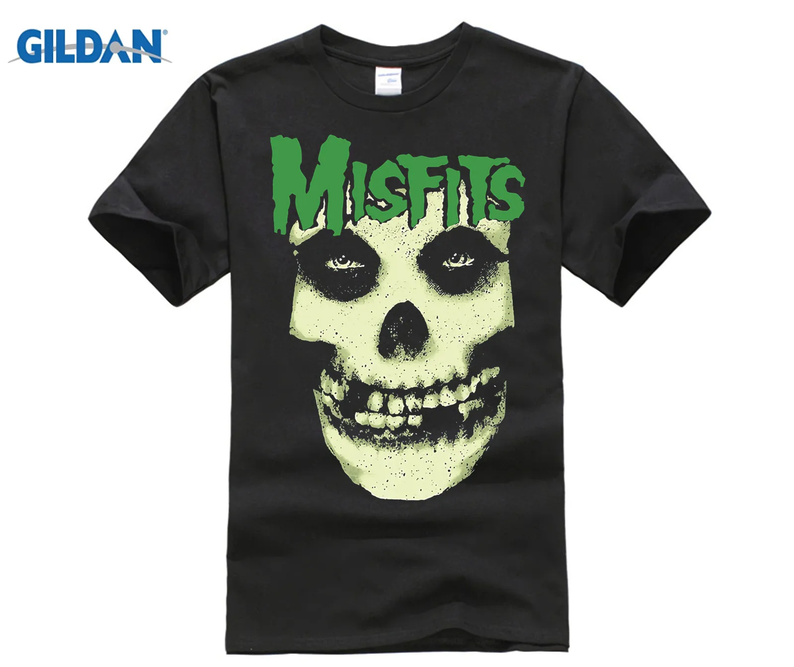 

Free shipping Authentic THE MISFITS Band Fleshy Skull Fiend Face T-Shirt S M L XL XXL XXXL NEW