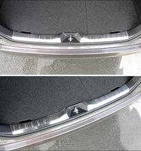 JY SUS304 Aço Inoxidável Traseiro Trunk Scuff Protector Placa de Cobertura Estilo Do Carro Acessórios de Guarda Para TOYOTA NOAH/VOXY 2014-2017