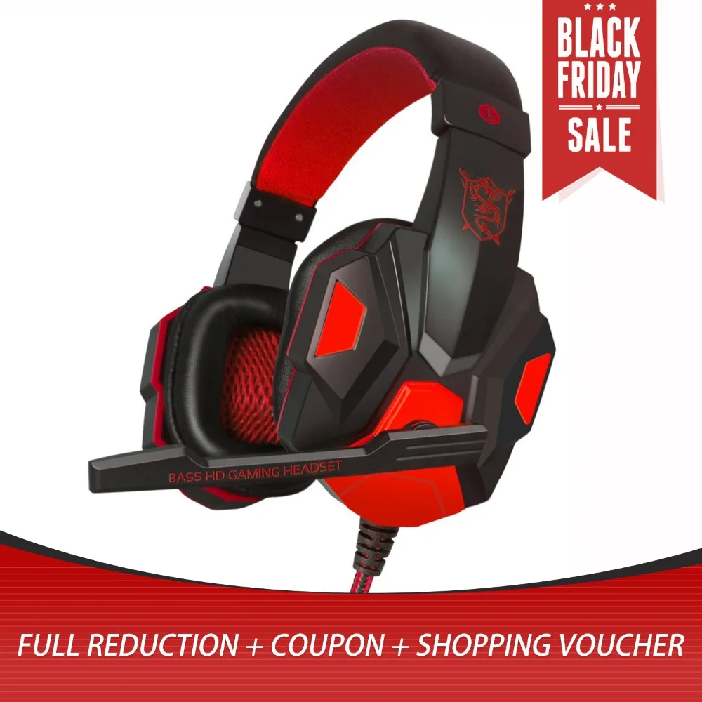 

Colorful Gaming Earphone Over-Ear PLEXTONE PC780 Game Headphone Earphone Headband with Microphone USB LED Light for PC Gamers