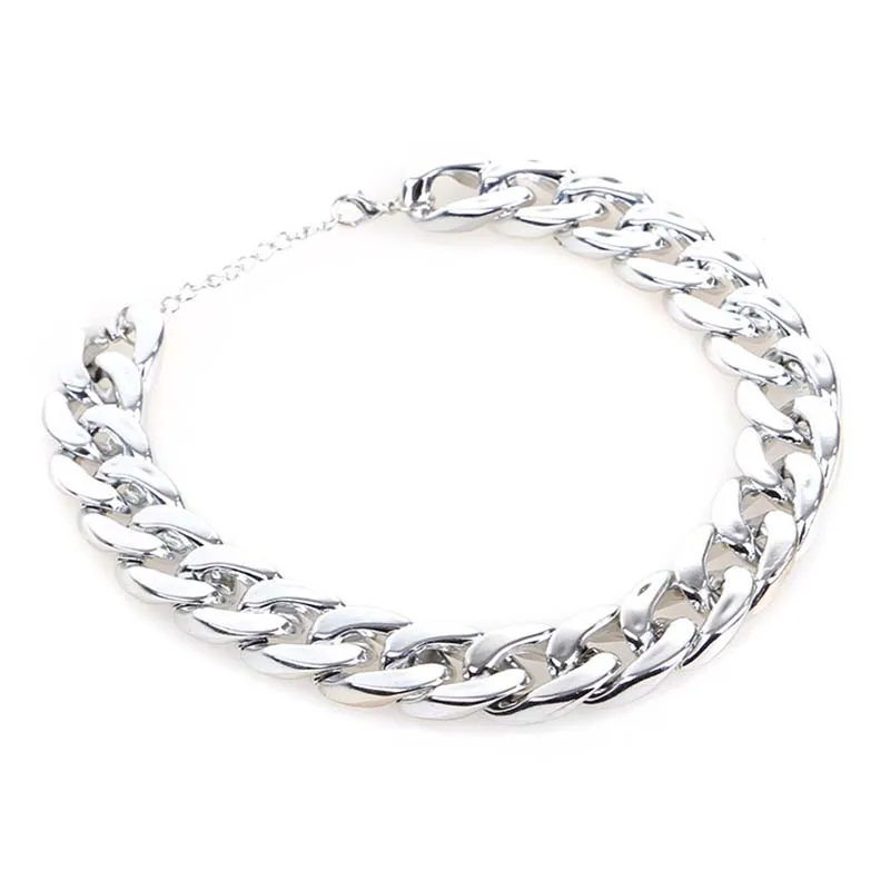 Title 13, Dog Chain Gold Necklace Chain for Dogs ABS Plas...