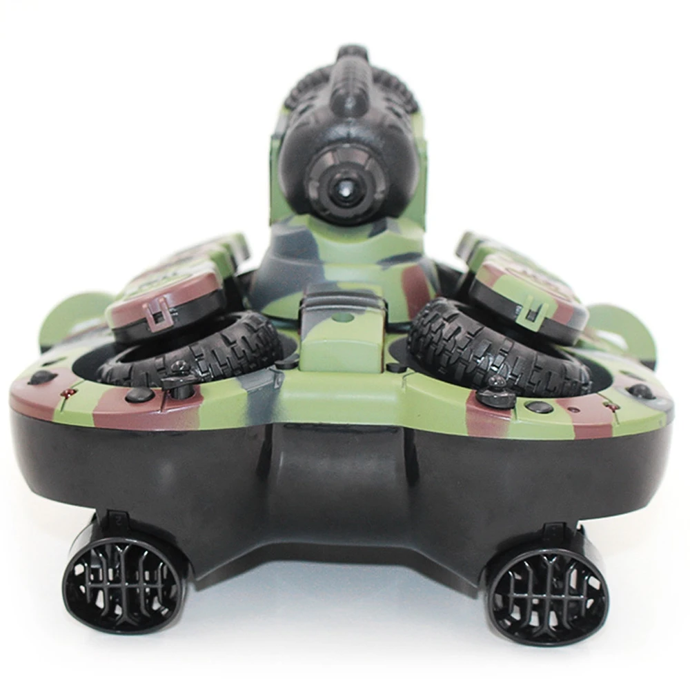 

YED 24883A 2.4GHz Wireless RC Tank Wireless Water / Land Mode BB Bullet Shooting RC Tank with LED Light Superpower Motor