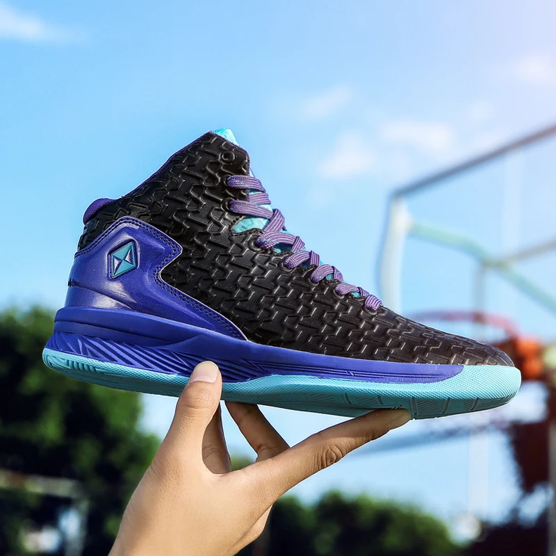 

New Man High-top Basketball Shoes Men's Cushioning Light Sneakers Anti-skid Breathable Outdoor Sports Anti-Slippery Jordan Shoes