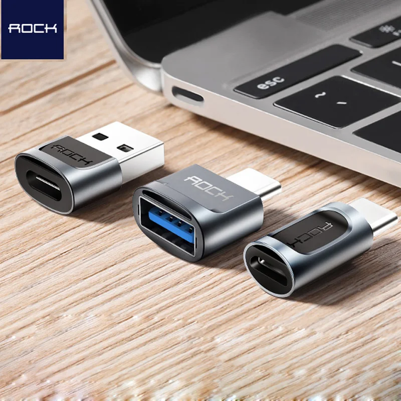 

TYPE C TO USB Micro to Type C Adapter portable 5V max current metal alloy data cable for Iphone ports for compatible devices