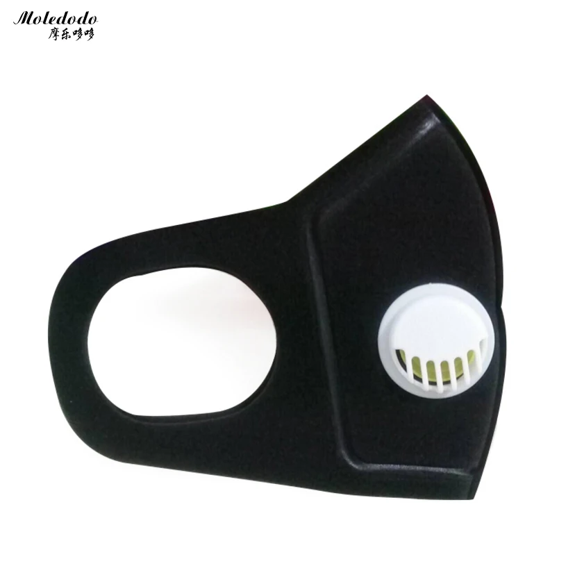 

Moledodo 3pcs/lot Adult mouth mask PM2.5 dust mask Anti-fumes respirator Breathing valve Mask on the mouth Anti-fog haze D10