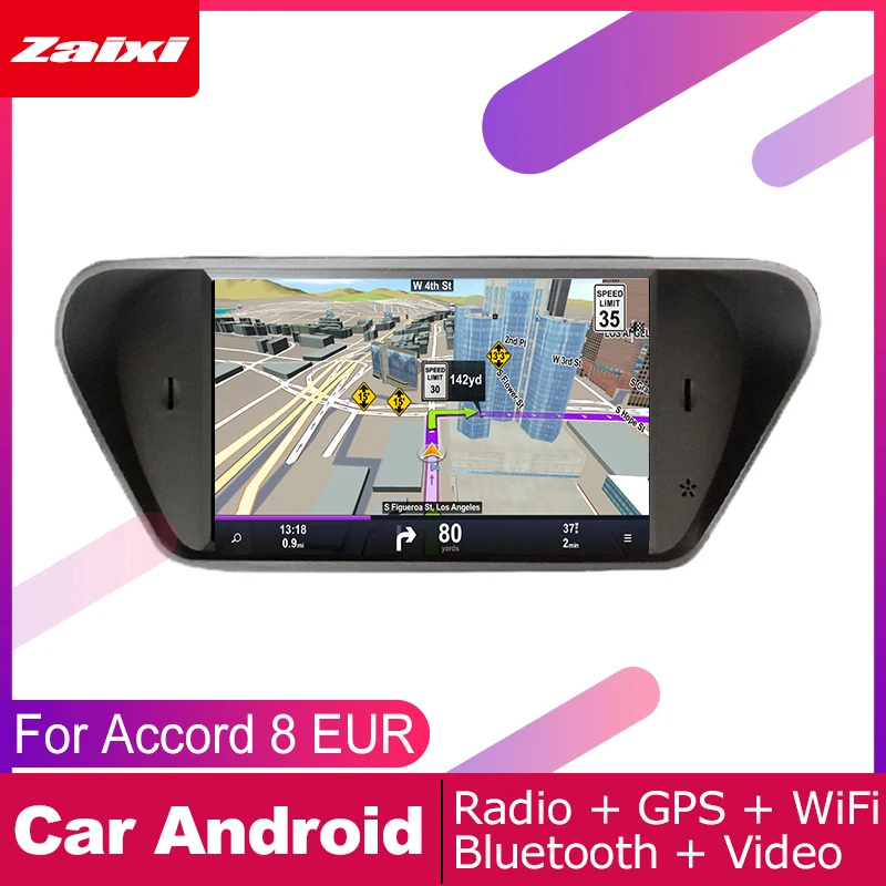 Автомагнитола ZaiXi мультимедийная система Android для Honda Accord 8 евро 2008 ~ 2013 GPS