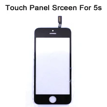 Panneau avant Digitizer Écran Tactile Pour iphone5S Écran Tactile Capteur Affichage Lentille Pour iphone 5S Pièces De Rechange De Réparation Verre