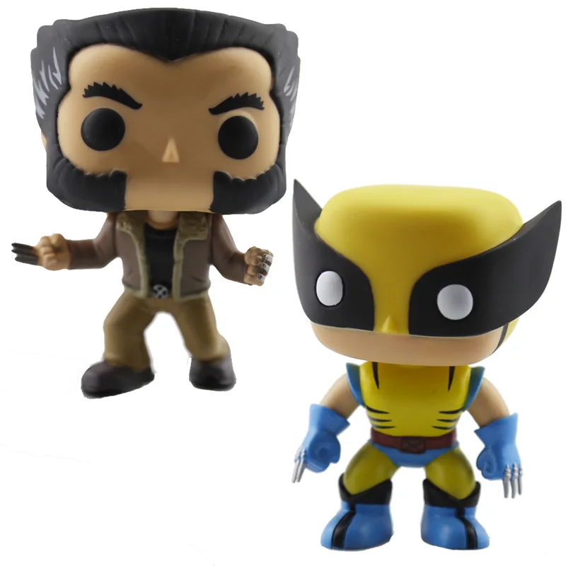 Супер герой X-Для мужчин Wolverine Logan фигурку качающейся головой Q издание для украшения автомобиля винил рисунок Свободные игрушки