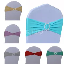 50 шт./лот лайкра эластичная повязка на стул эластичный чехол для свадебного банкета, вечеринки, декорация для дома и отеля