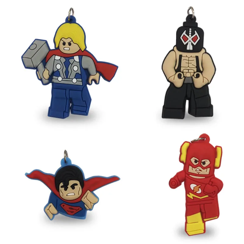 4-5 шт./компл. Супергерои; фигурка из аниме «Astroboy(мягкий ПВХ кулон шарма Подходит брелки для ключей/Цепочки и ожерелья подарок для детей вечерние подарки на Рождество