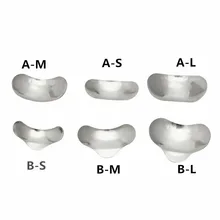 100 Pcs/Set Dental Sectional Contoured Matrices Matrix Ring Delta Wedges Filling W