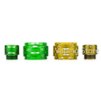 

Wotofo Flow Pro SubTank 5ml Resin Cobra Tube Kit Delrin Honeycomb Glass Tube with Drip Tip