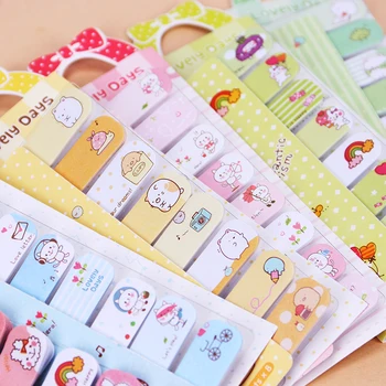 

Mini Cute Kawaii Cartoon Animals Memo Pad Sticky Notes Memo Notebook Stationery Stickers Note Paper Stickers School Supplies