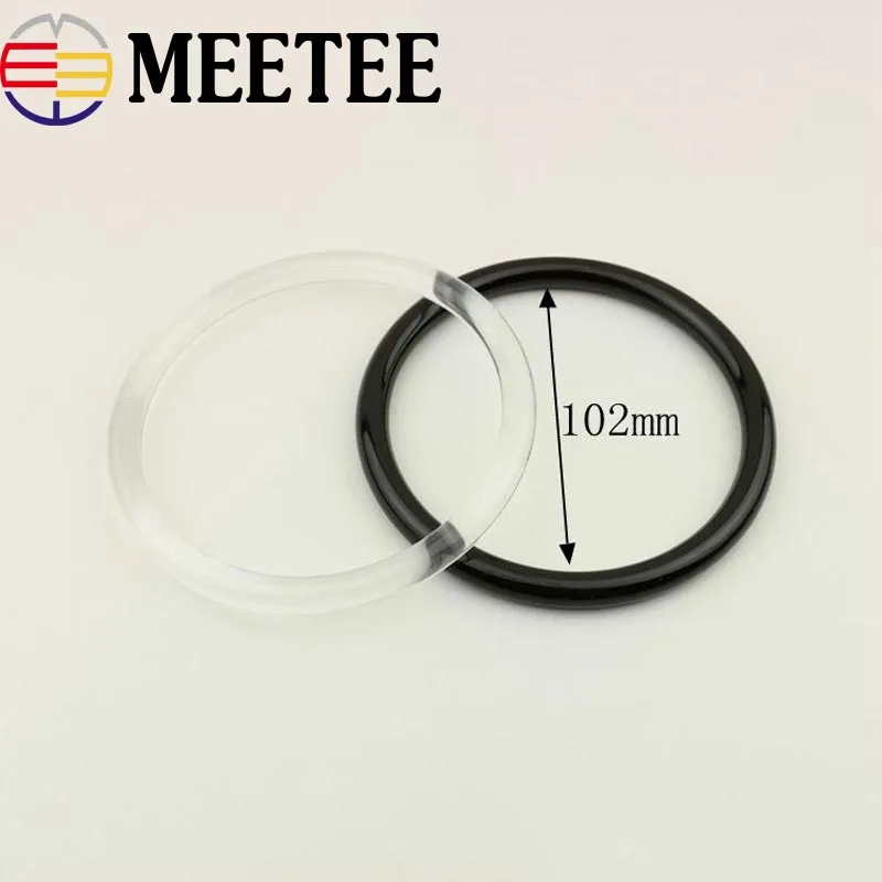 

1Pc 103mm O Ring Resin Buckles Bag Handle Fashion Women Wallet Purse Frame Clasp DIY Bag Hanger Hardware Accessories KY957