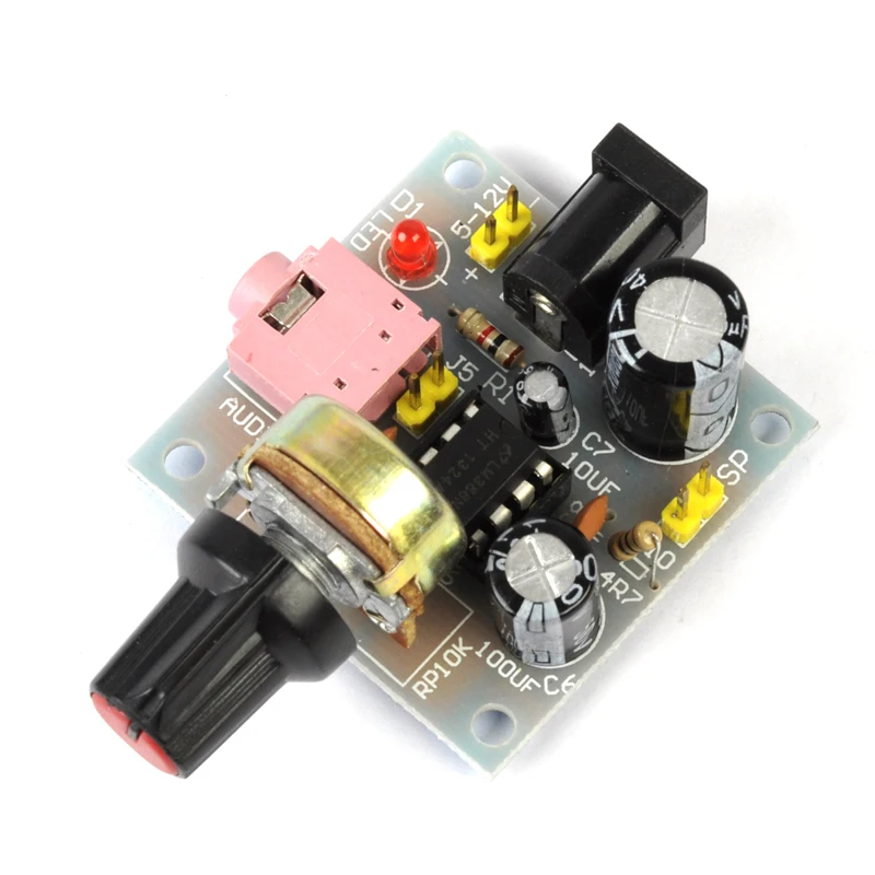 LM386 Super MINI LM386 Amplifier Board 3V 12V Power