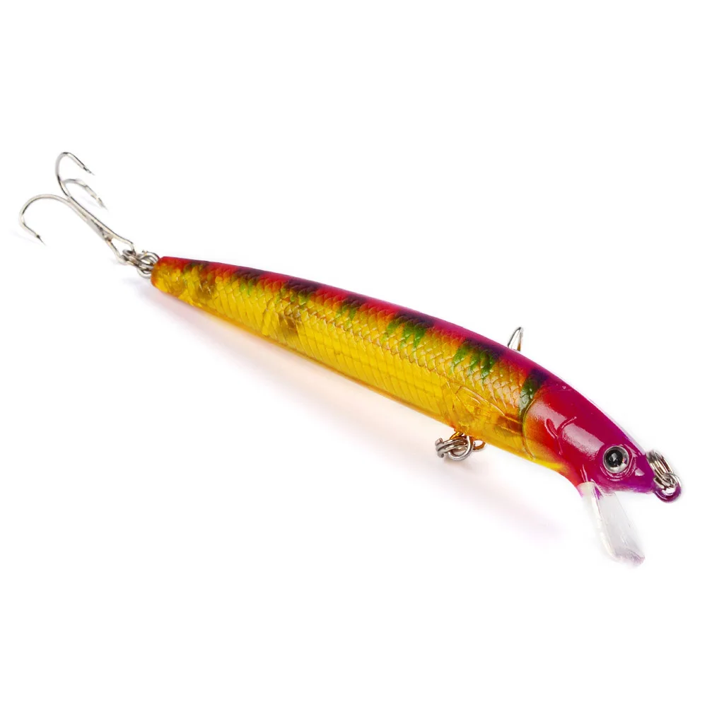  Fishing Lure in Bait Deep Swim Hard Bait Fish Tackle 10CM 8G Float Minnow Fishing Wobbler Japan Pes