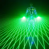 1 stücke Super Cool Grün Laser Handschuhe Tanzen Bühne Zeigen Licht Mit 4 stücke Laser Leucht Handschuhe Licht für DJ club Party Bars