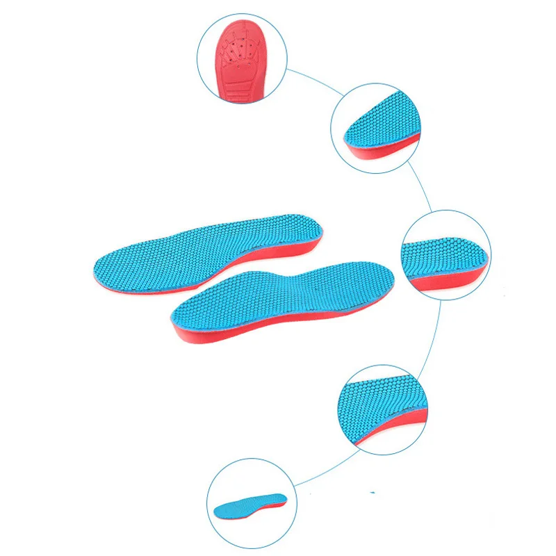 Mr. Niscar/Детские ортопедические стельки стелька-супинатор, дышащие впитывающие пот, дезодорирующие стельки для обуви, детские спортивные стельки
