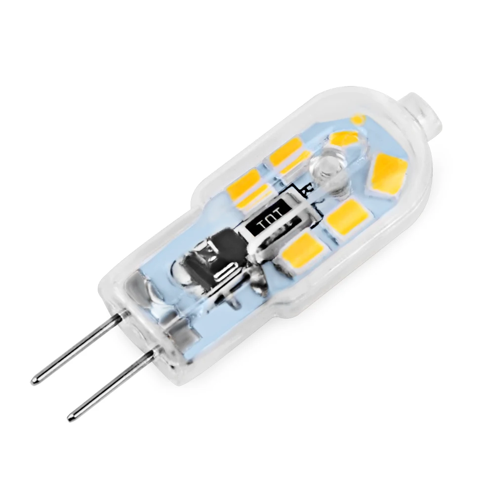 Светодиодная мини лампа G4 SMD2835 12 В 220 переменного тока 3 Вт|Светодиодные лампы и