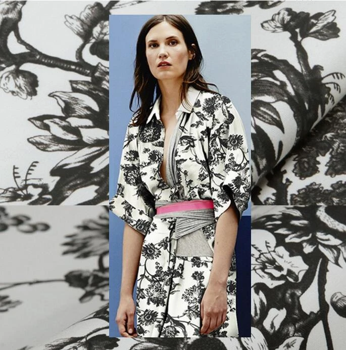 black and white muslin cloths