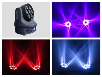 

Bee Eyes Osram/Cree 6x15W RGBW 4in1 LED Quad Moving Head Beam Lights 6x12w 6x10w b eye