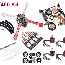 F450 450 мм PCB стойка квадрокоптера кадров Kit+ Naza М Lite полета плате контроллера и M8N gps 2212 920KV двигателя 30A Simonk esc