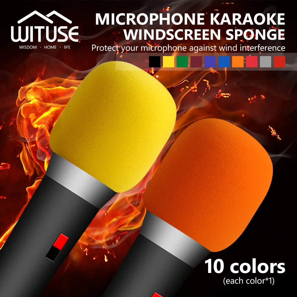 Buy Cheap 10pcs/lot Colorful Microphone Cover