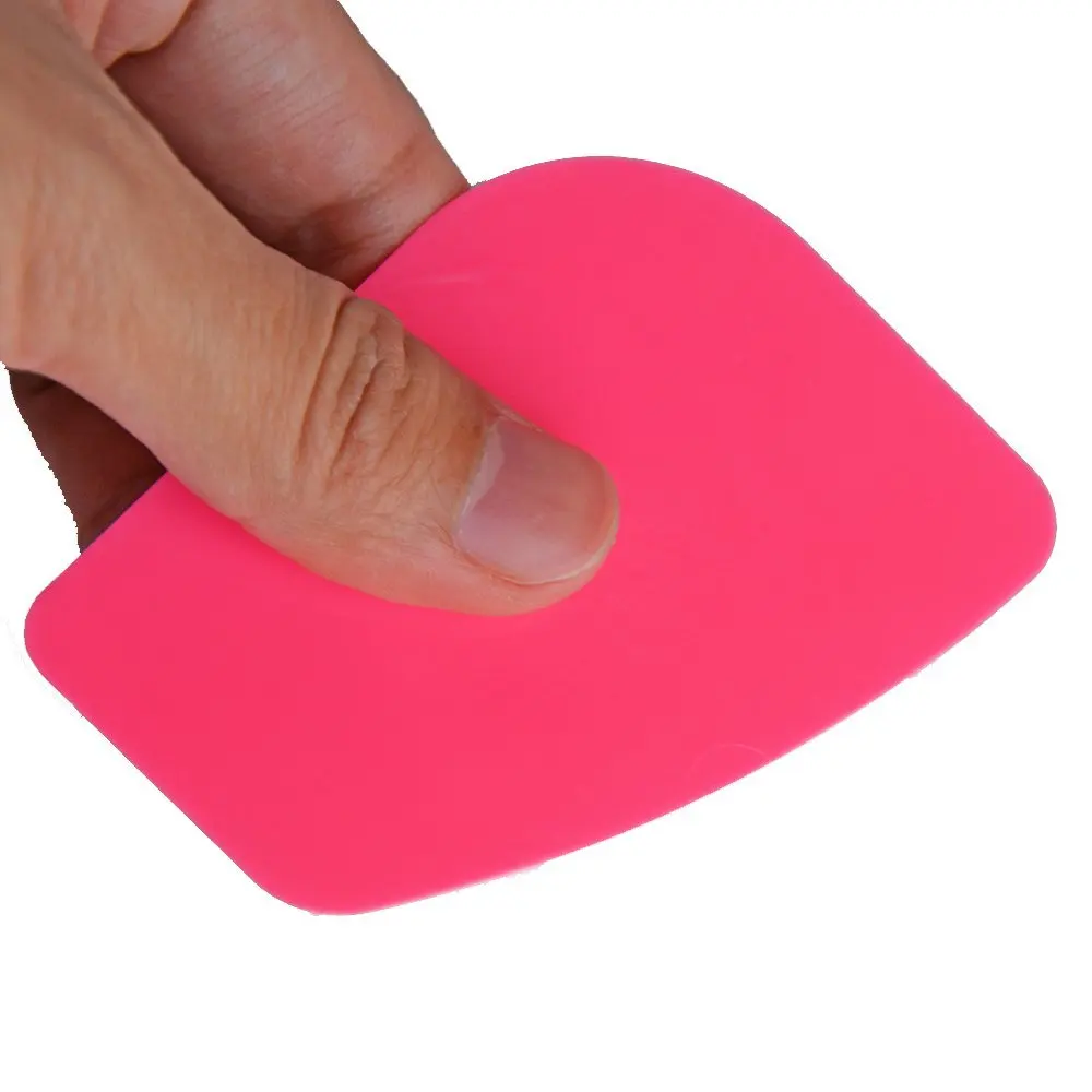 EHDIS 2pcs Foil Pink Squeegee Car Sticker Vinyl Film Wrap Tool Squeegee Window Tints Tools Cleaning Washer Scraper Hand Tools