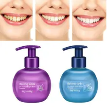 Magical Baking Soda Stain Removal Toothpaste Freshen Breath Teeth Whitening Cleaning Hygiene Oral Care Fruit dental toothpaste