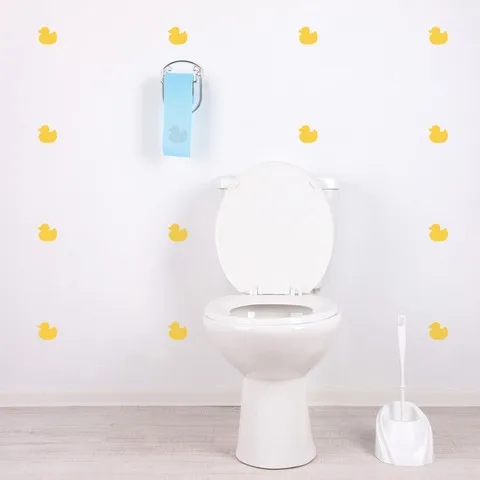 

Yellow Duck Wall Sticker iWall Sticker Baby Nursery Duck Wall Decal Kids Decor Children Room Easy Wall Art Cut Vinyl P57