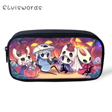 ELVISWORDS Children Girls Boys Pencil Bags for School Hollow Night Prints Pattern Students Stationery School Supplies Pencil Box veevanv fortnite battle royale prints boys pencil bags children school stationery purse teenage office supplies organizer wallet