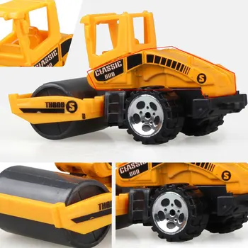 

new hot sales 1:64 Medium Size Imitation Inertia Multi-type Engineering Vehicles Kids Excavator Model Car