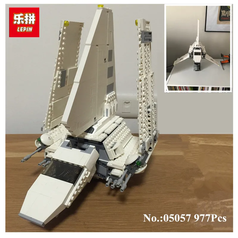 

IN-STOCK LEPIN 05057 977PCS Imperial Shuttle Tydirium Building Blocks Bricks Assembled Toys Compatible75094 Gift